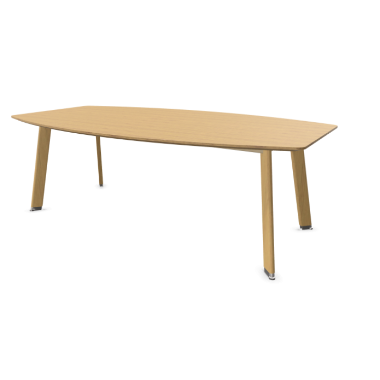 Wize Office S1 Tafel Tonvormig