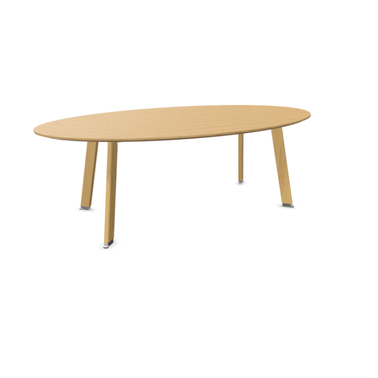Wize Office S1 Tafel Ovaal